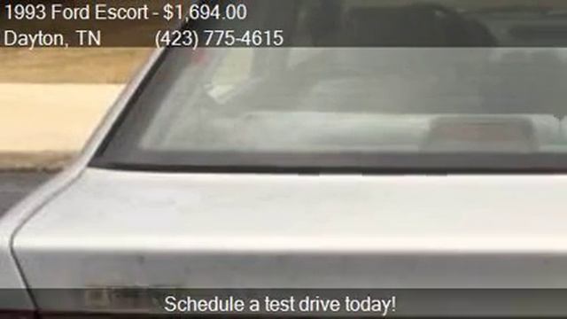 1993 Ford Escort LX 4dr Hatchback for sale in Dayton, TN 373 смотреть онлайн