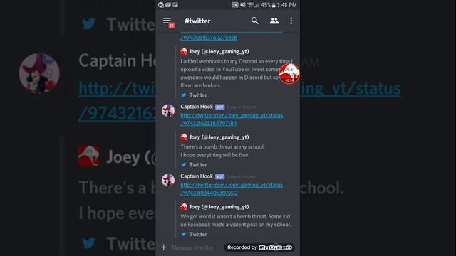 I added web hooks and more to my Discord смотреть онлайн