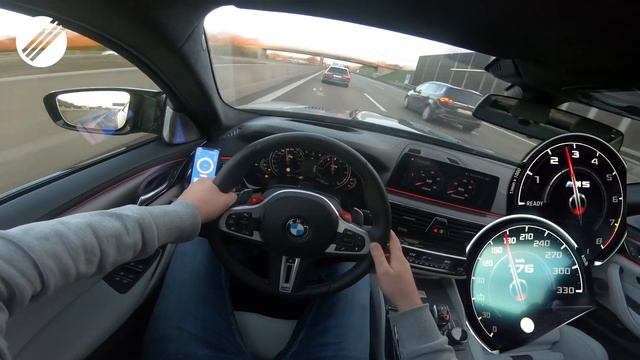 ✅ BMW M5 F90 INFINITAS STAGE 1+ 770HP 950NM TEST DRIVE AUTOBAHN - ALEMANHA