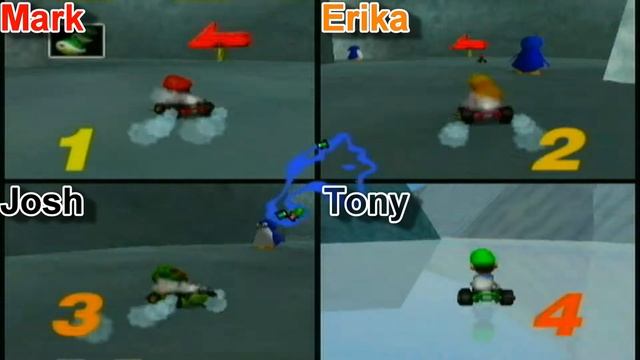 Game Night: Mario Kart 64 (Sherbet Land: Ice Ice Baby) смотреть онлайн