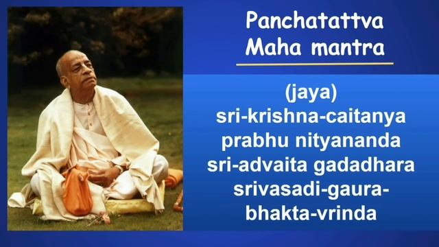 Srila Prabhupada Chanting Japa 8 Rounds | Prabhupada Japa Video With Counting