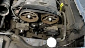 Опель Зафира 1.8 Замена ремня ГРМ.