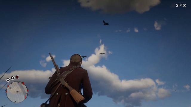3 Birds of Prey Kills with a Tomahawk Challenge - Red Dead Redemption 2 PC смотреть онлайн
