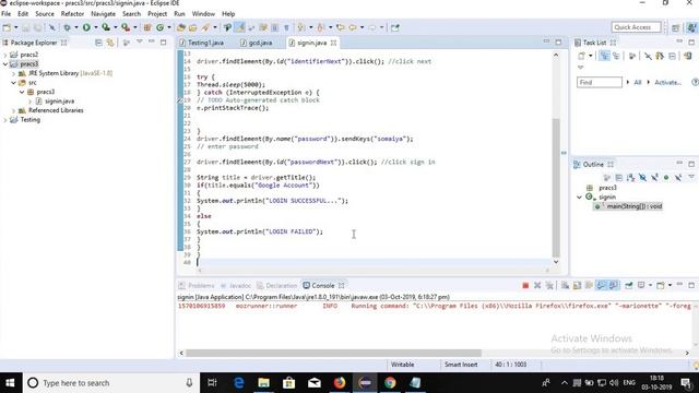 Software Testing | Practical 4 - Write and test a program to login a specific web page смотреть онлайн