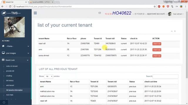 Tenant management system (video documentation) смотреть онлайн