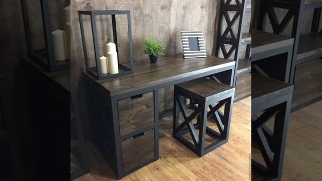 Мебель в стиле лофт. 50 идей.