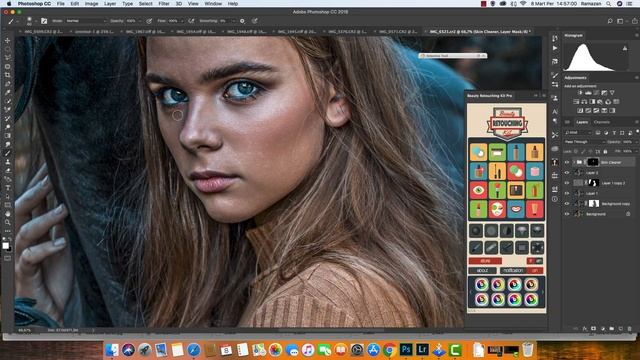 Photoshop CC 2018 + Camera Raw Retouch And Color Effects смотреть онлайн
