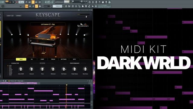 FREE MELODIC MIDI KIT "DARK WRLD" | OFFICIAL STUDIOPLUG MIDI KIT | BEST JUICE WRLD MIDI KIT 2020 ? смотреть онлайн