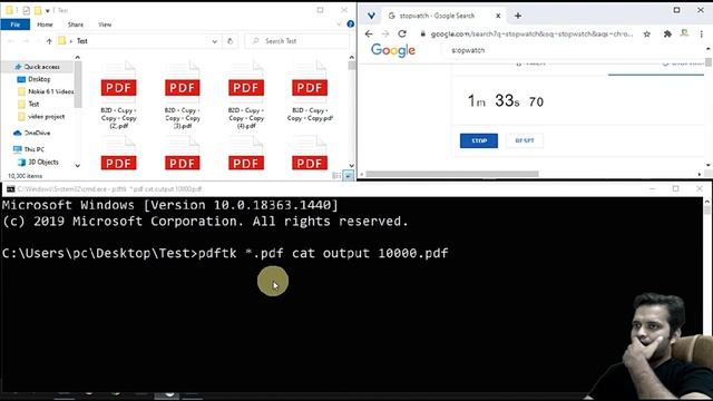 Merging 10,000 pdf file using cmd смотреть онлайн