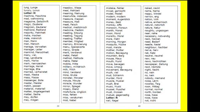 3 Web German Vocabulary смотреть онлайн