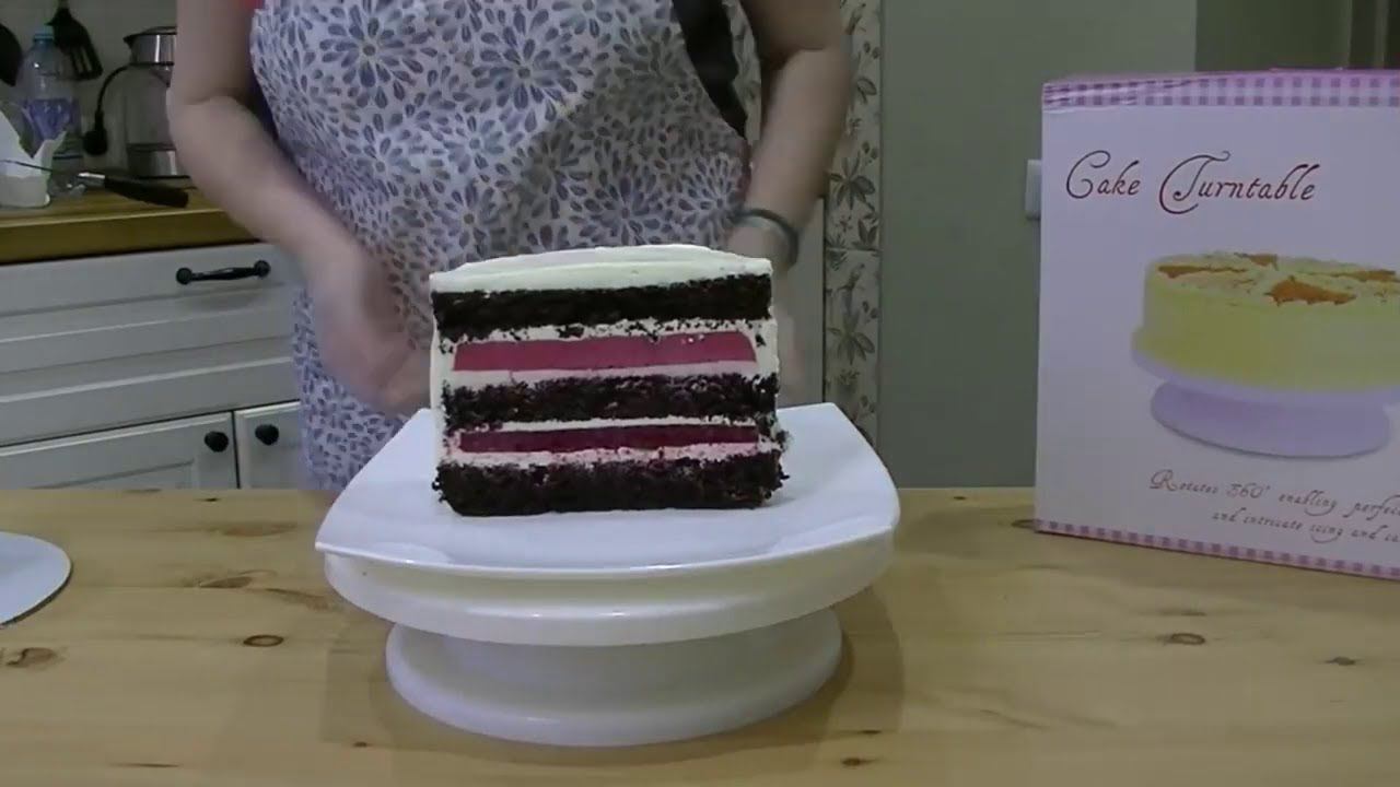 ШОКОЛАДНЫЙ ТОРТ С ВИШНЕЙ ШИКАРНАЯ НАЧИНКА ПОДРОБНЫЙ МК (ПОВТОР) смотреть онлайн