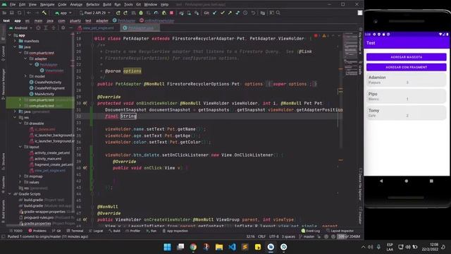 5. Eliminar dato de Firebase (FireStore) en android studio - Java смотреть онлайн