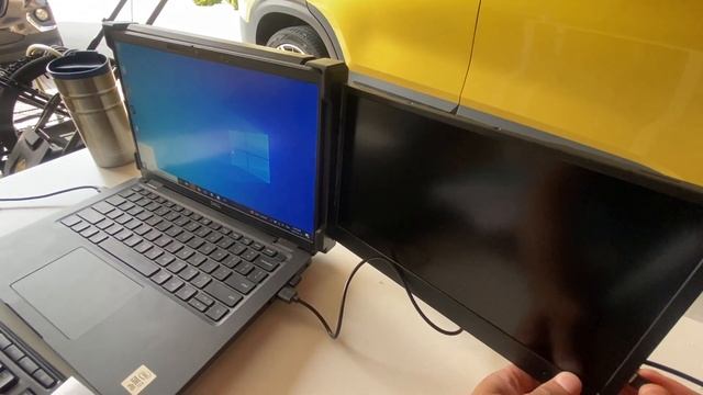 Teamgee Laptop Screen Extender, 12” Portable Monitor - unboxing and my personal experience смотреть онлайн