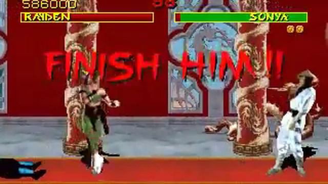 Mortal Kombat (DOS) Raiden Playthrough