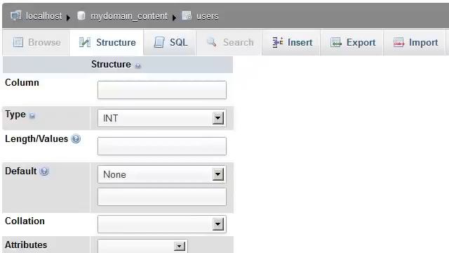 Adding a column to a database table in phpMyAdmin смотреть онлайн