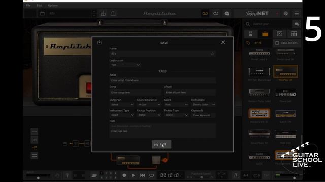 How to save custom Amplitube 5 presets to the preset browser (in 5 Easy Steps) смотреть онлайн