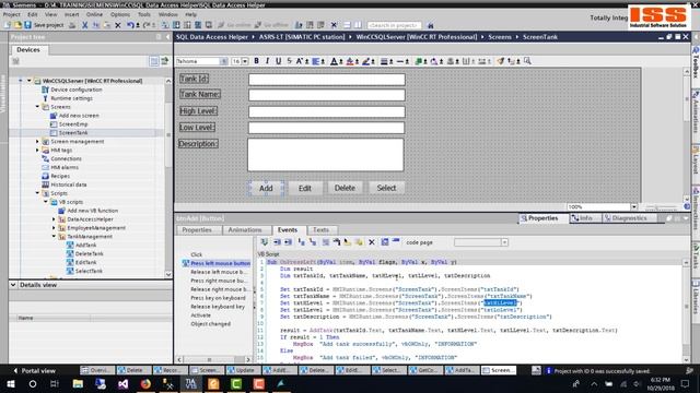 ? How do you access an SQL Server in WinCC Professional V15 via the MS OLE DB provider? смотреть онлайн
