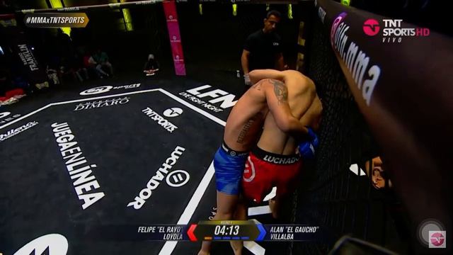 Alan el gaucho Villalba vs Felipe el rayo Loyola / LFN - MMA Chile смотреть онлайн