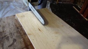 Браширование бензопилой. Состаривание древесины своими руками.