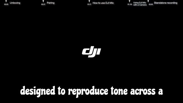 DJI Mic - Wireless Microphone System. смотреть онлайн