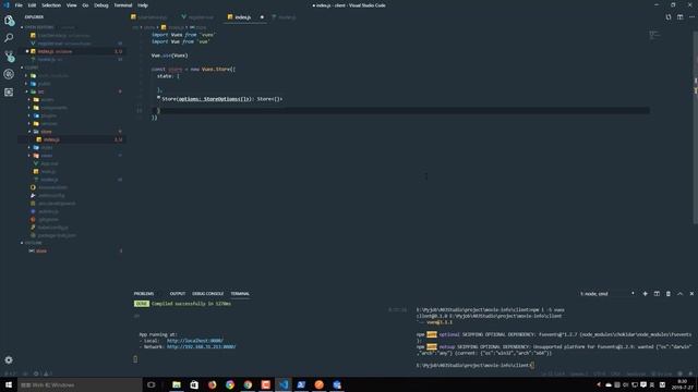 4-3使用Vuex完善注册登录页面 смотреть онлайн
