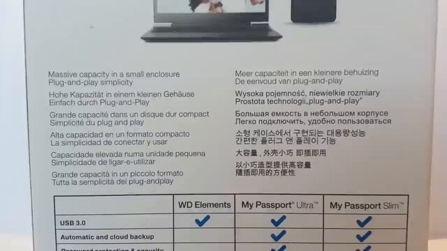 WD Elements Portable 3.0 2TB 2.5 External Hard Disk Drive смотреть онлайн