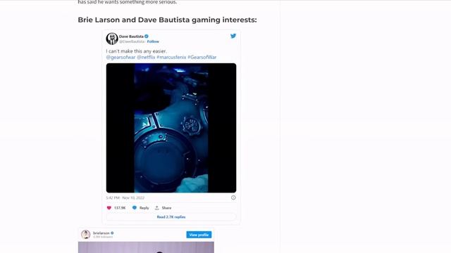 Brie Larson SAVES Netflix?! Gears of War movie rumored to STAR the Captain Marvel actress! смотреть онлайн