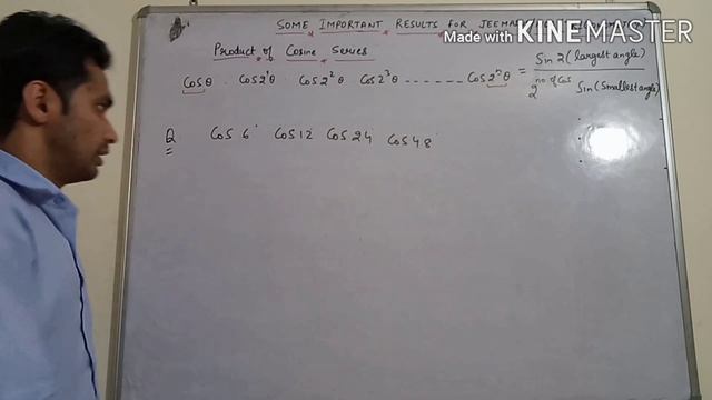 Problem based on CosA Cos2A Cos2^2A .......... Cos2^n-1A and Derivation смотреть онлайн