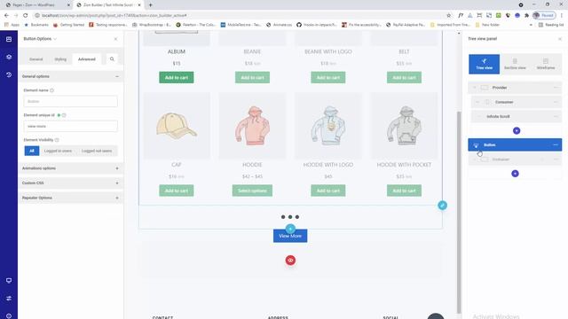 Creates custom view more button for infinite scroll pagination смотреть онлайн