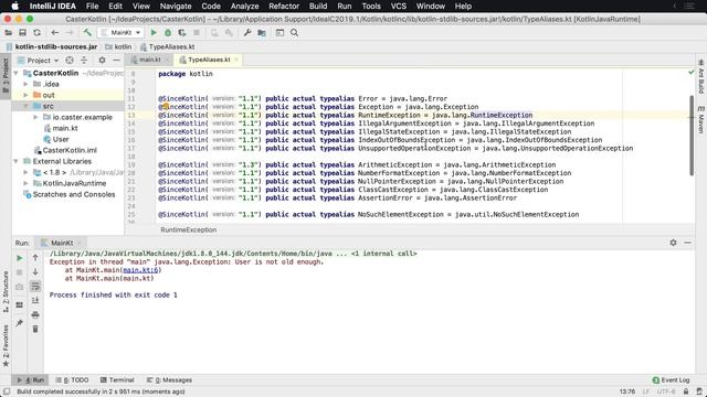 How to Throw an Exception in Kotlin смотреть онлайн