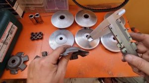 ТЮНИНГ вариатора скутера. Или  как увеличить скорость скутера из китая