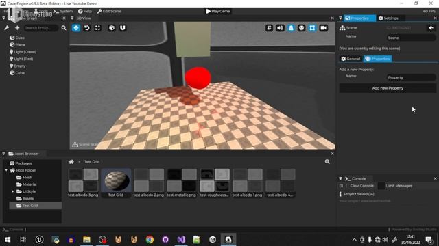 Getting Started with GAME DEV in Cave Engine 0.9.8 | (Tutorial) смотреть онлайн