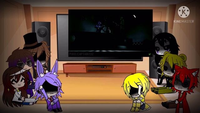 FNAF 1+Puppet+William+Vanny react to Left Behind смотреть онлайн