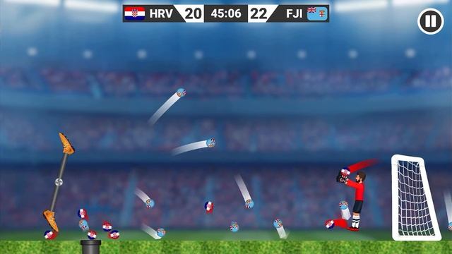 Football Blitz Championship Croatia vs Fiji смотреть онлайн