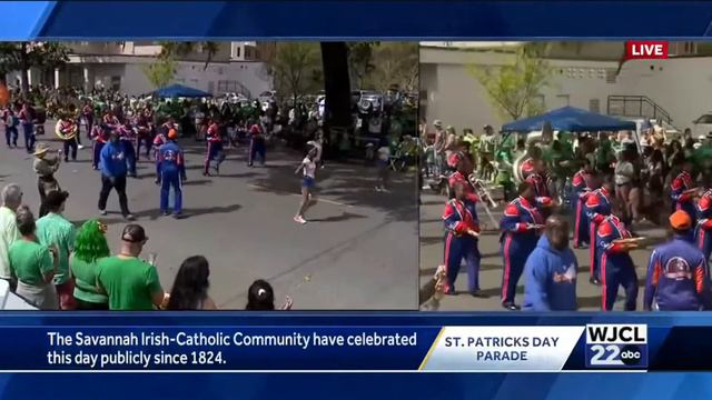 🍀 St Patricks Day Parade | 2023 | Savannah GA 🍀 смотреть онлайн