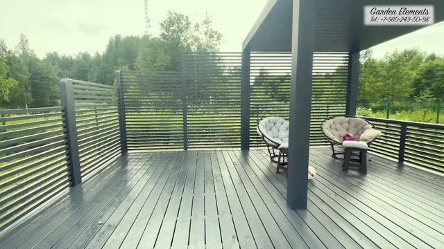 Обзор беседки “Парма”, размером 4*6 м. в индивидуальном цвете антрацит. смотреть онлайн