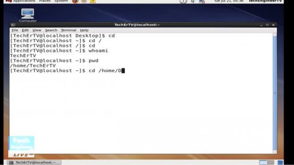 Basics of PWD (Present Working Directory) in Terminal of RHEL (Red Hat Enterprise Linux) OS