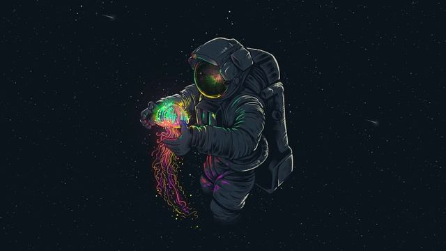 spaceman wall paper (lively wallpaper) смотреть онлайн