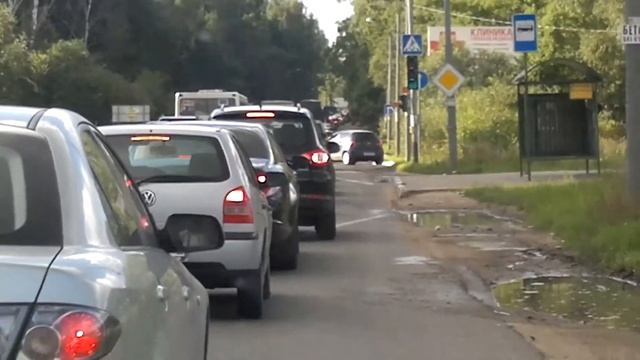 Использование АЗС в качастве обгонного кармана )) смотреть онлайн