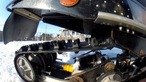 Снегоход Рысь обзор собраного снегохода с импортной гусянкой и рмз 550 !!!