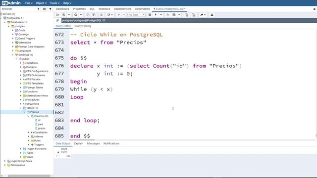 Cómo Usar el Ciclo WHILE en PGSQL | Curso de PostgreSQL #63 смотреть онлайн