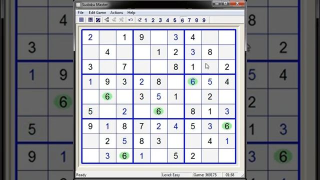 Sudoku 9x9. Level - Easy 2 смотреть онлайн