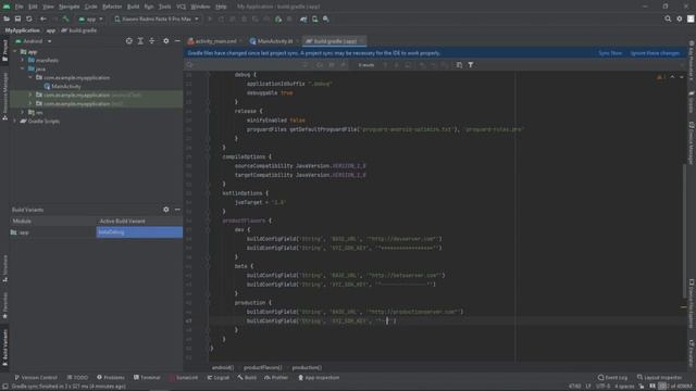 Android product flavors | Build variants | Flavor Dimensions | Hindi смотреть онлайн