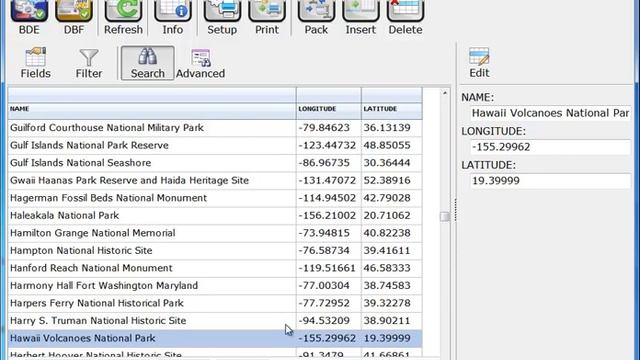 dbfInspect - Inspect the data within any dbf file смотреть онлайн