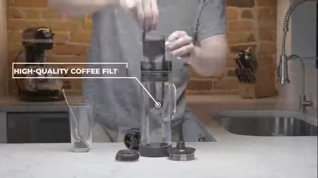 Primula Glass Coffee Maker, 50 Oz Capacity, Gray смотреть онлайн