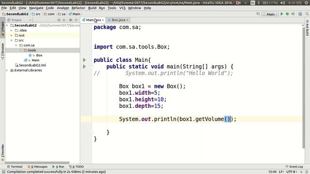DU OOP Lab Lecture Two (Group 1) смотреть онлайн