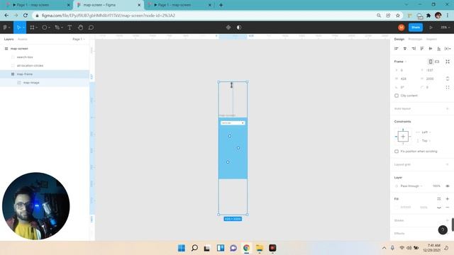 Google Map Interaction Design in Figma in Hindi смотреть онлайн