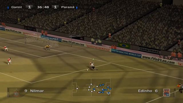 PEGOU FOGO O JOGO CONTRA O PARANÁ - MODO CARREIRA FIFA 07 #ep3