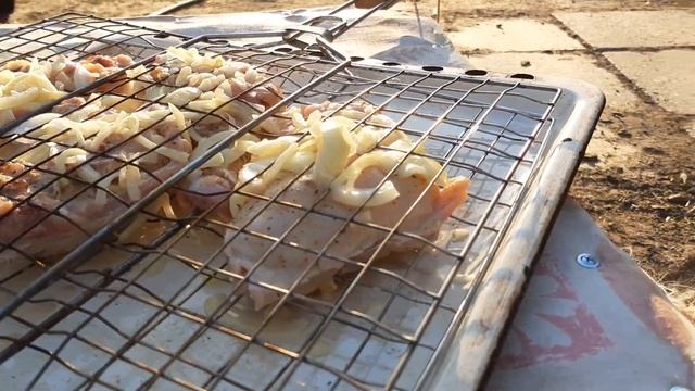 Сочный шашлык из кролика. смотреть онлайн