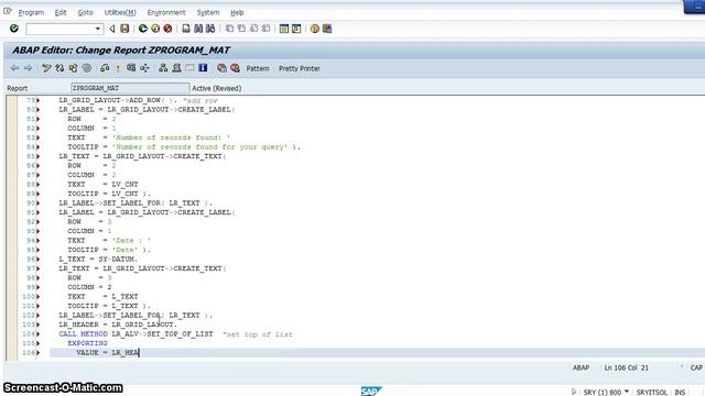 007 Header and Footer using ooalv classes смотреть онлайн